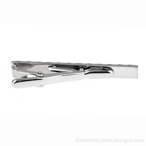 2016 Men Fashion Custom Black Square Metal Tie Clip / Tie Bar / Tie Pin